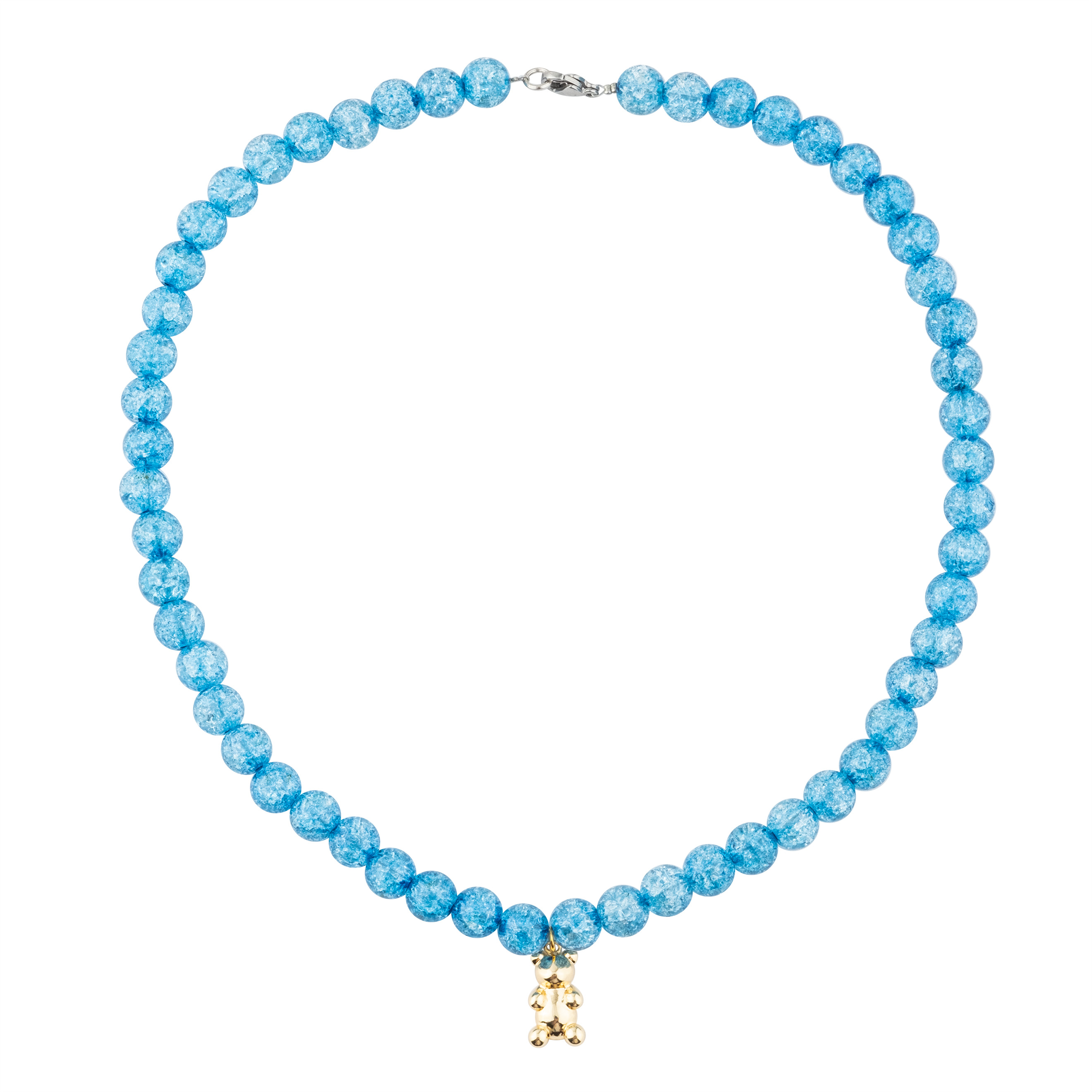 Light new arrivals blue necklace
