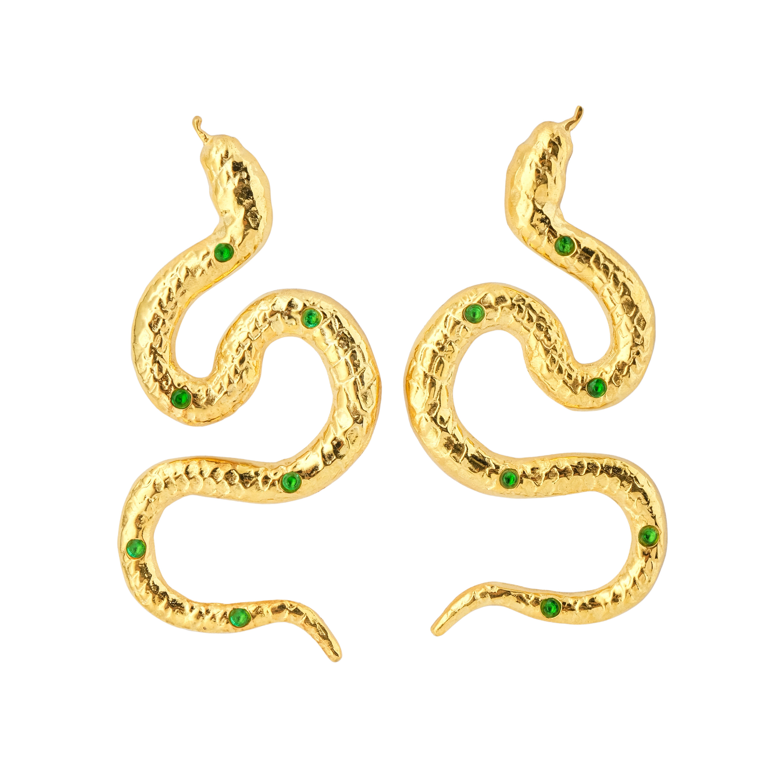 Hanging snake earrings online